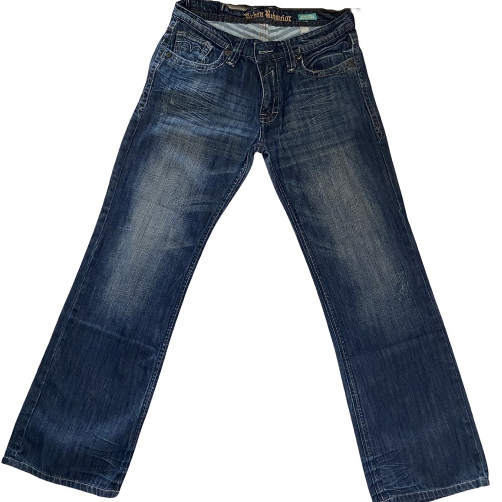 Urban Behavior Dark Blue Bootcut Jeans